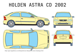 Holden Astra CD 2002