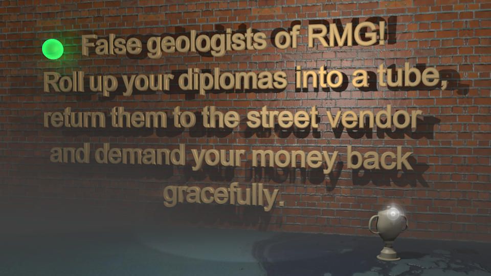 False Geologiste of RMG